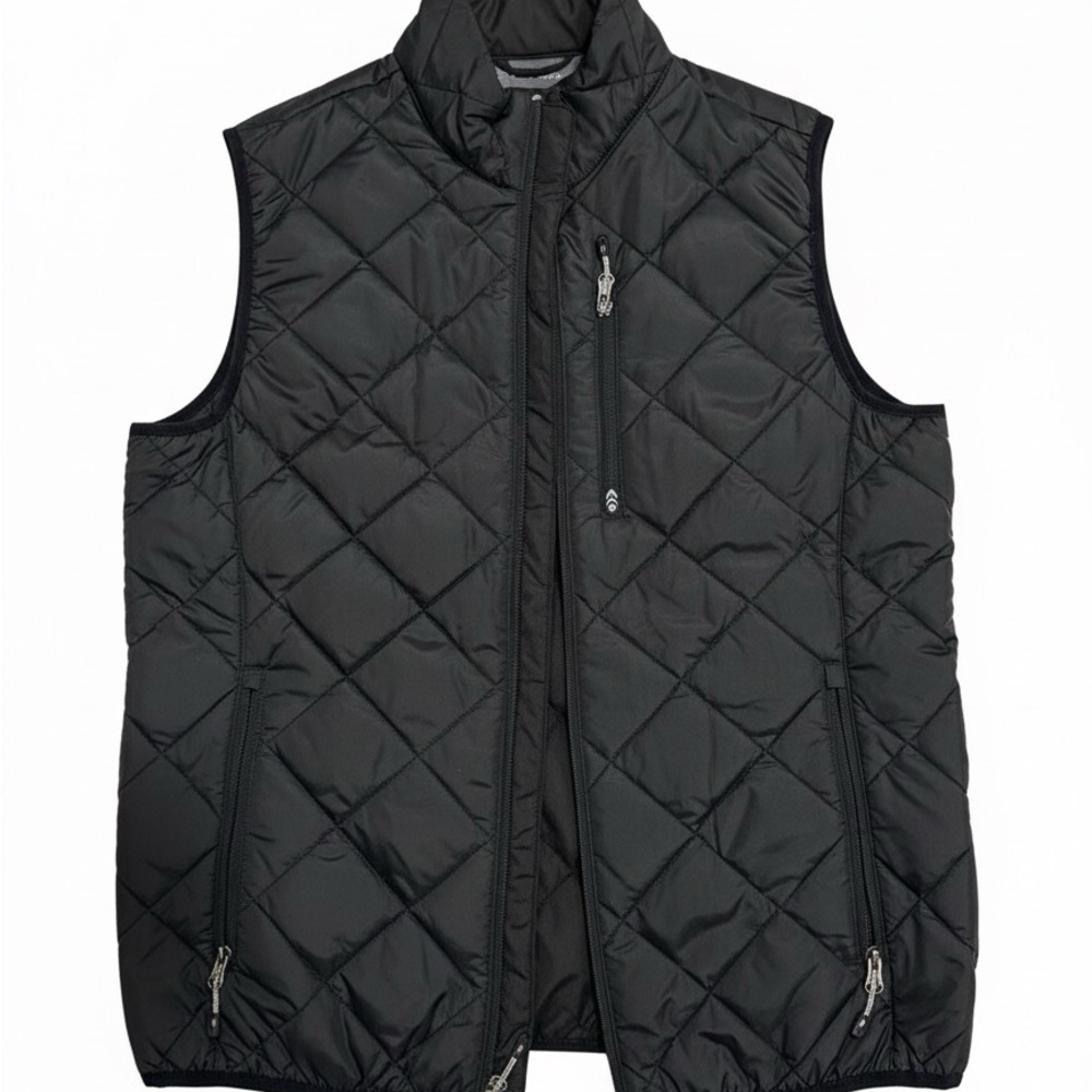 Free Country Men's Dark Quilted Vest